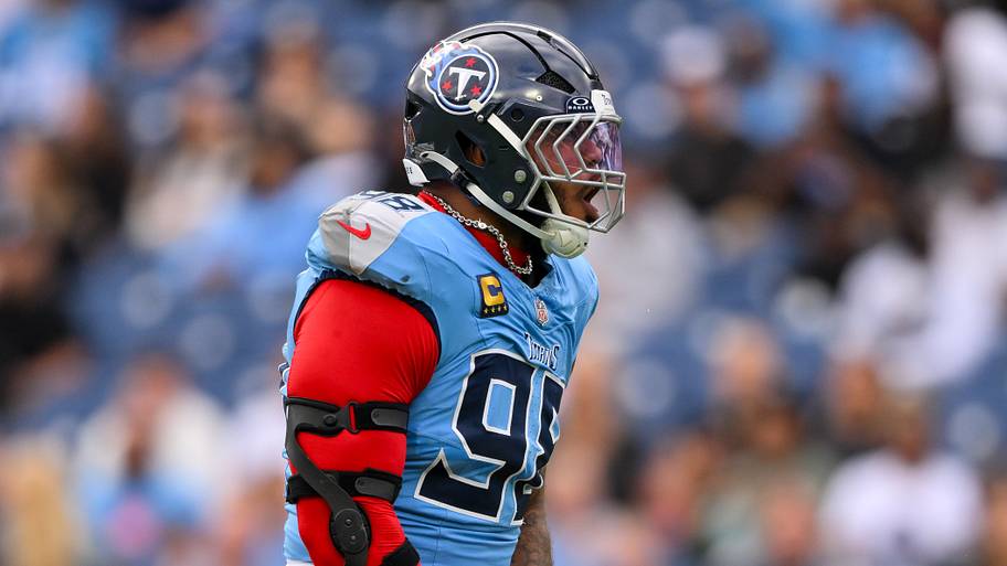Tennessee Titans defensive tackle Jeffery Simmons