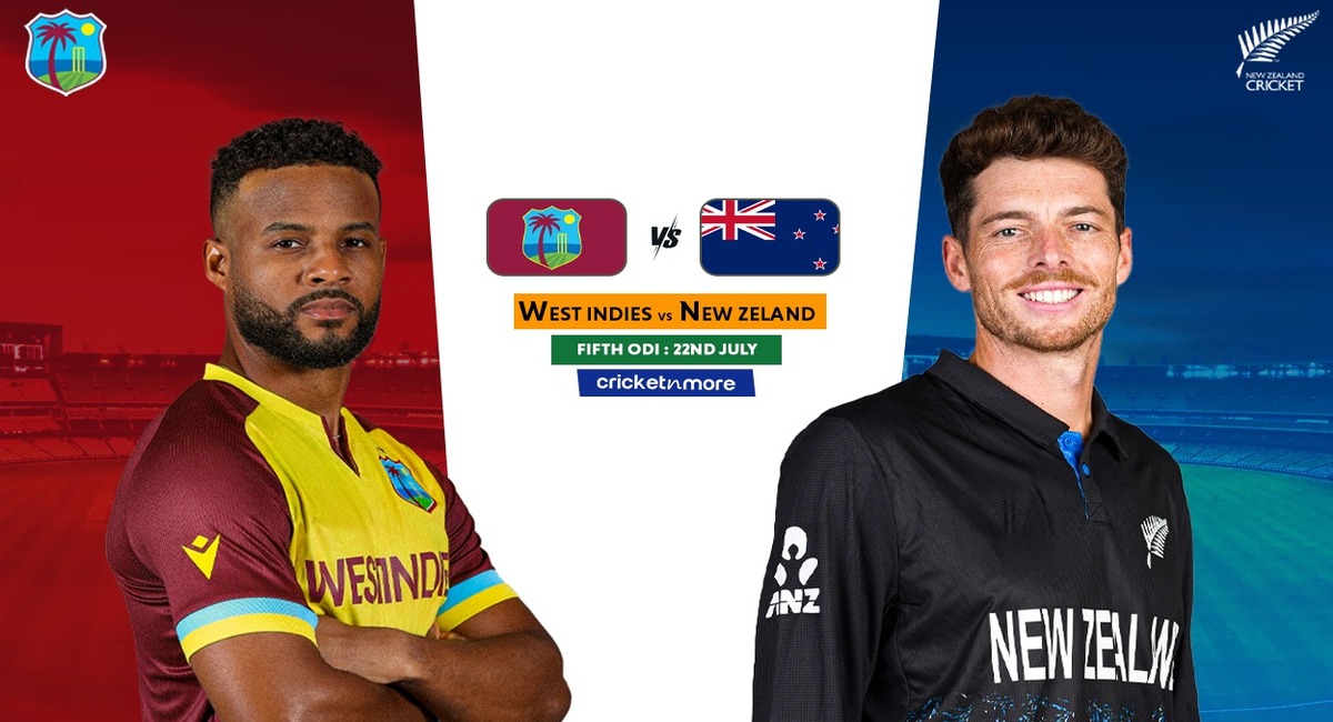 WI vs NZ 5th ODI: Preview, predicted XIs, player tips, match prediction