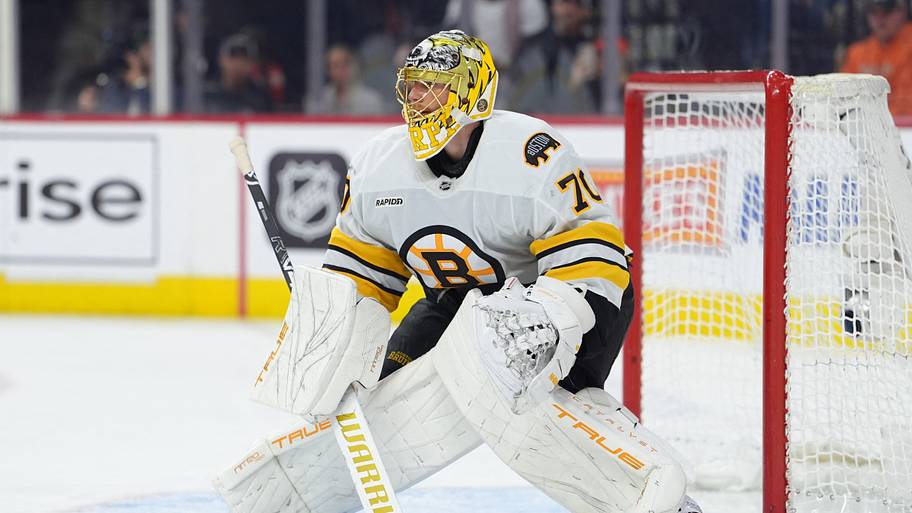 Joonas Korpisalo thrived in his final season with the Boston Bruins