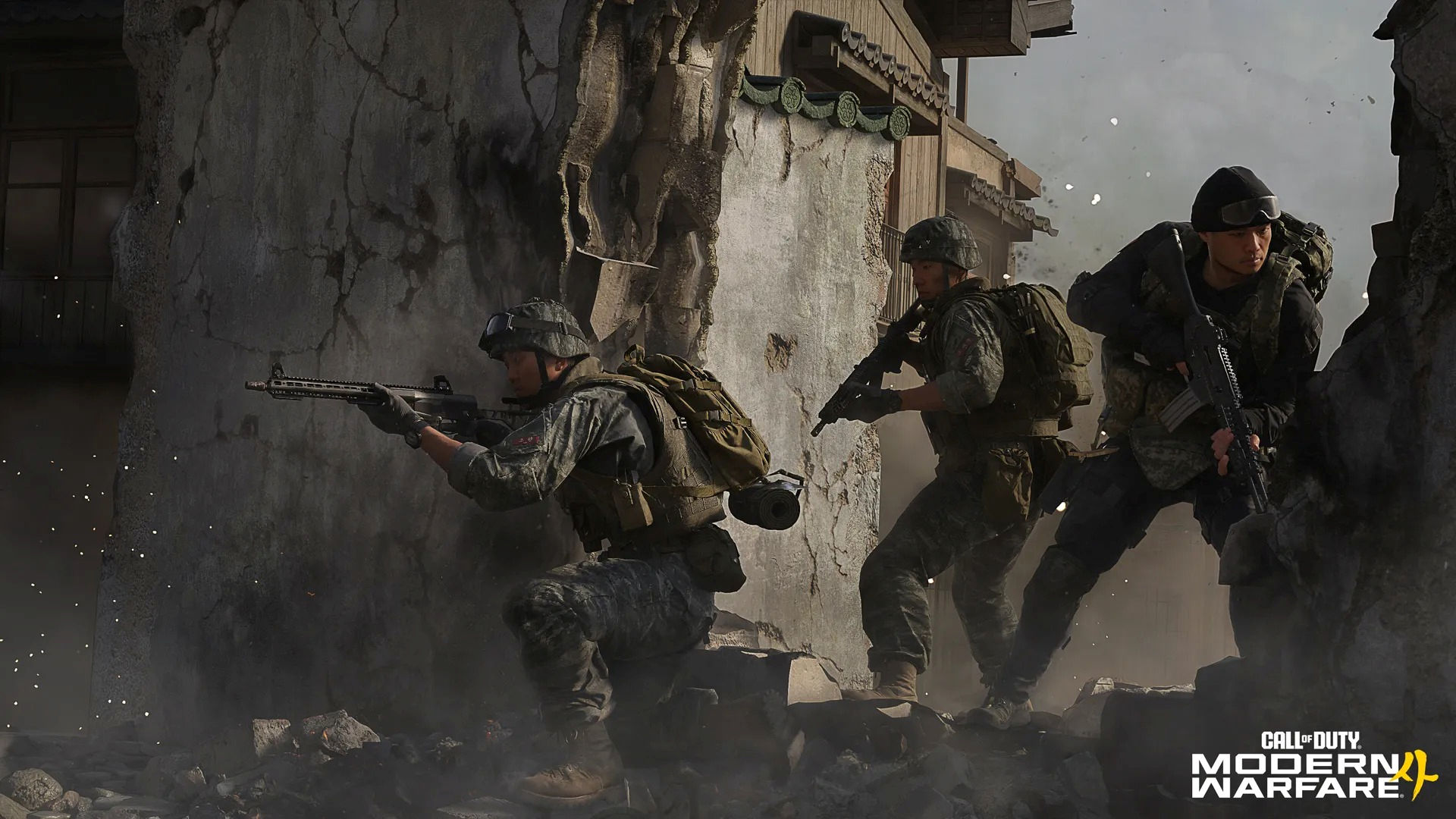 Call of Duty: Modern Warfare 4 Open Beta screenshots including operators in combat and upcoming weapons.