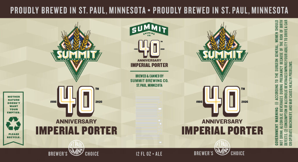 Summit Brewing 40th Anniversary Imperial Porter: A Milestone Release for 2026