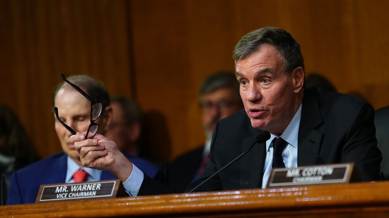 Exclusive: Inside Sen. Mark Warner's AI plan