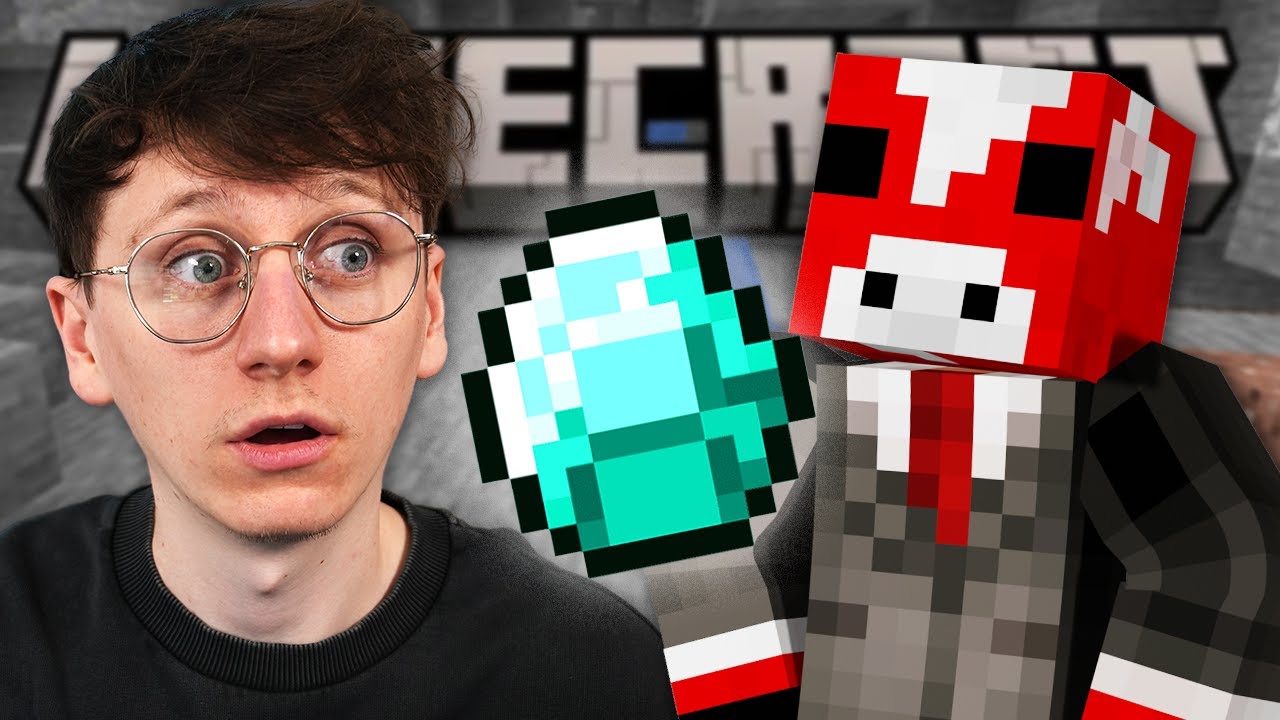Finding my first diamond in Minecraft 1.21