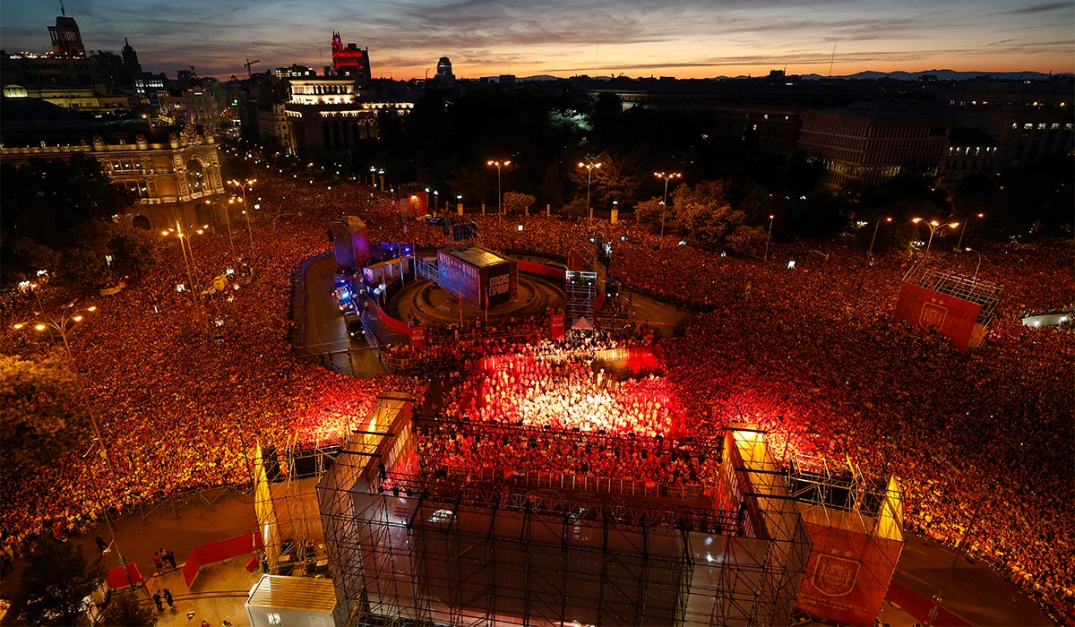 Spain World Cup hero mocks Trump in wild Madrid celebrations