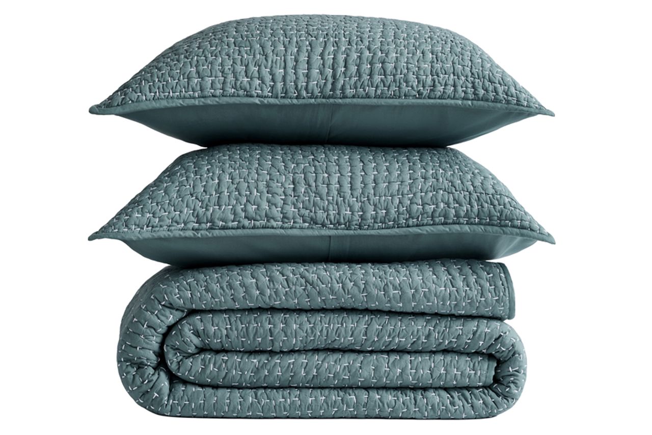 Organic Cotton Hand Stitched Quilt Set