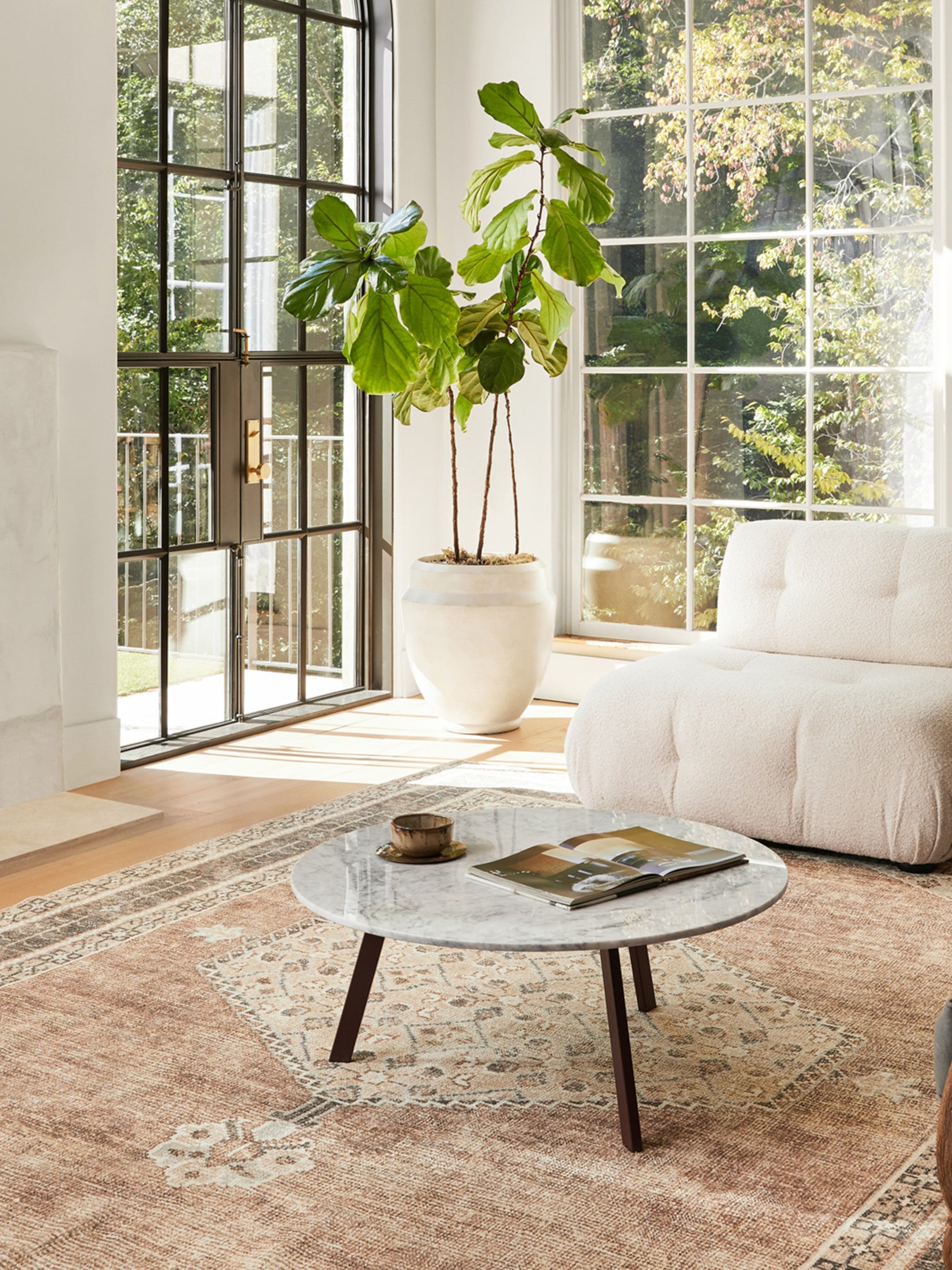 Lila Vintage Traditional Designer Rug