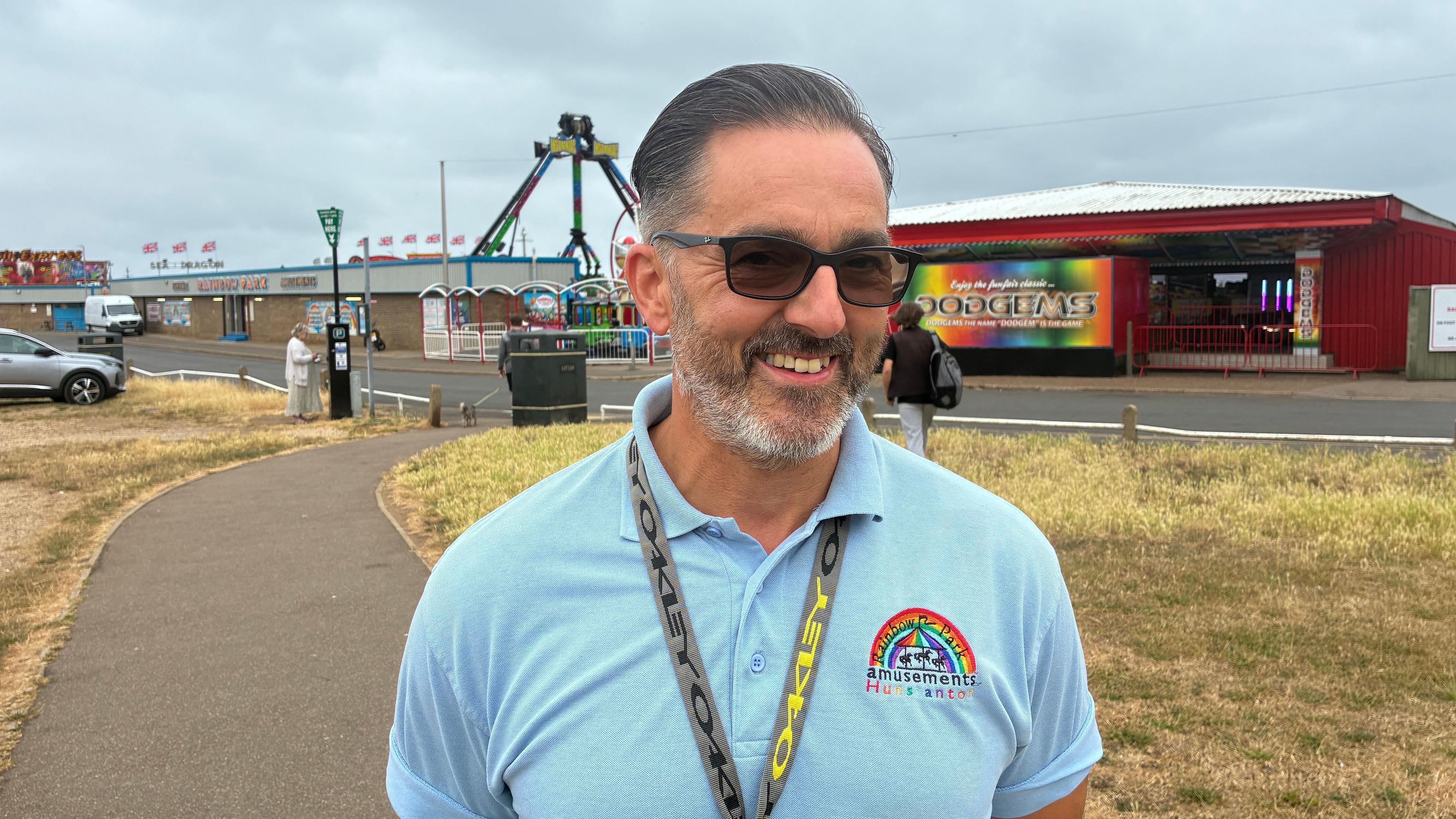 Anthony Parkin, of Rainbow Park, supports the plans for the hotel