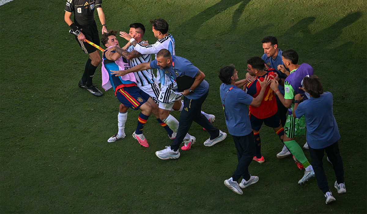 FIFA to investigate World Cup final brawl