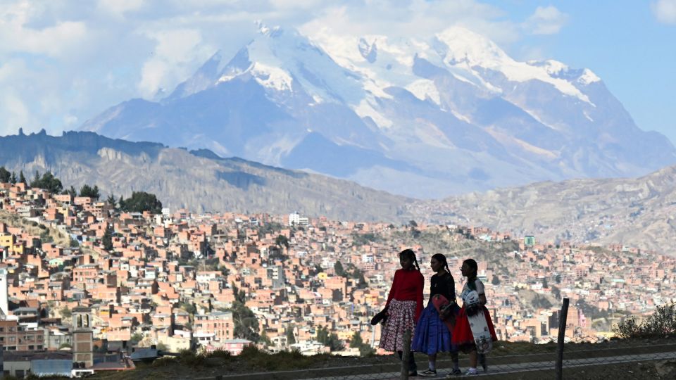 The Bolivian passport is the only one to have declined in power. La Paz is pictured. - Aizar Raldes/AFP/Getty Images