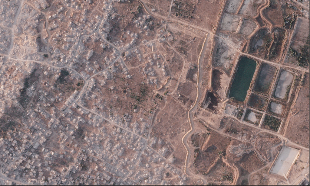 Mideast Gaza Barrier