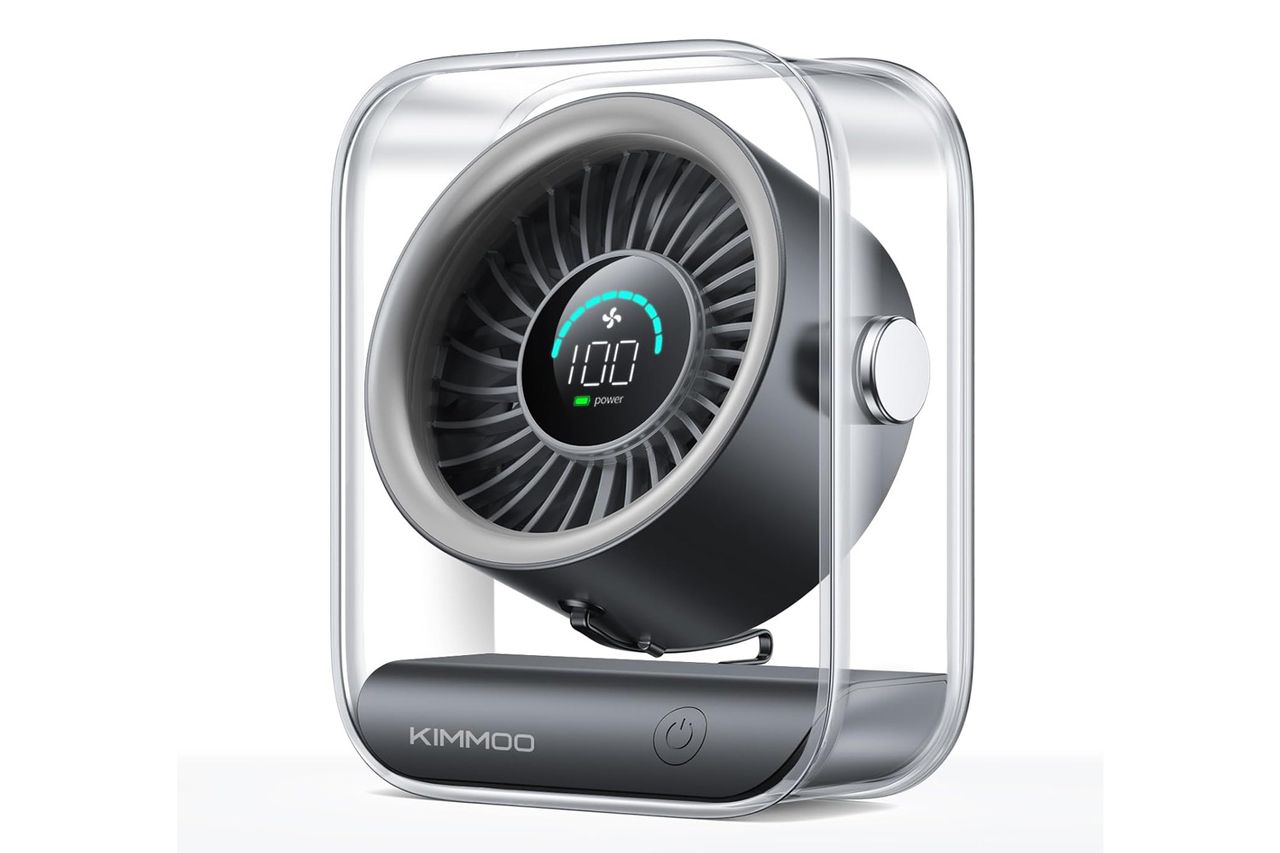 Amazon KIMMOO Rechargeable USB Desk Fan