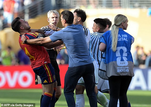 Argentina's shameful conduct towards Spain at the end of Sunday's World Cup final could have serious consequences amid FIFA's ongoing disciplinary investigation