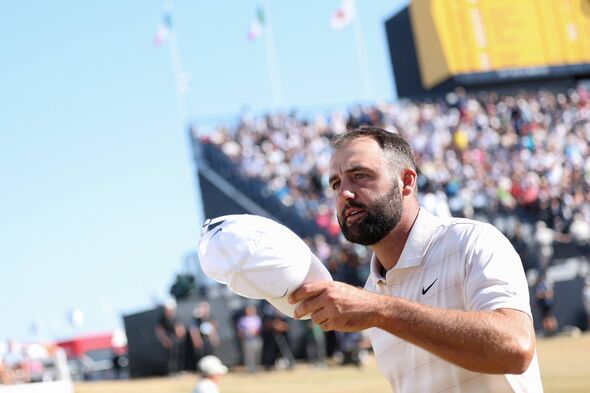 Scottie Scheffler at The Open Championship
