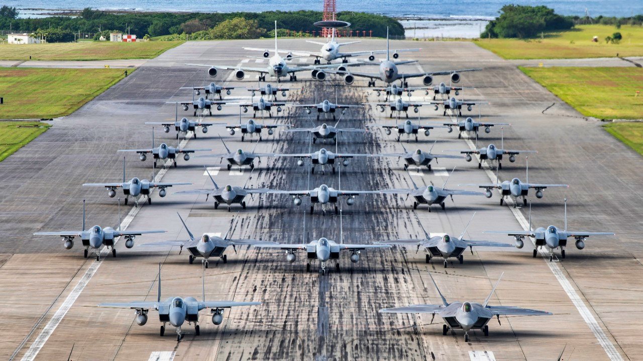 F-15 Elephant Walk in 2022. Image Credit: Creative Commons.