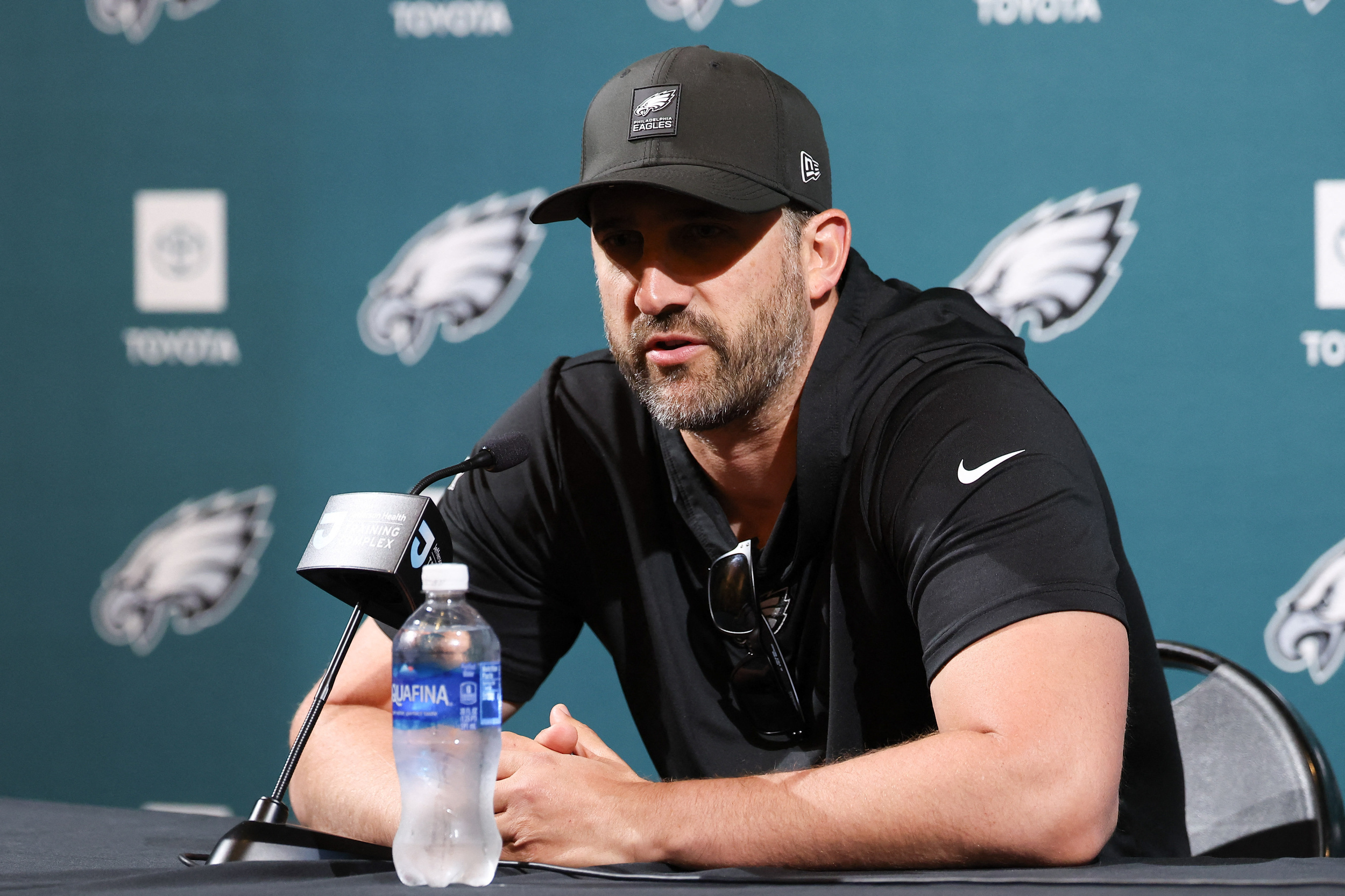 Philadelphia Eagles head coach Nick Sirianni.