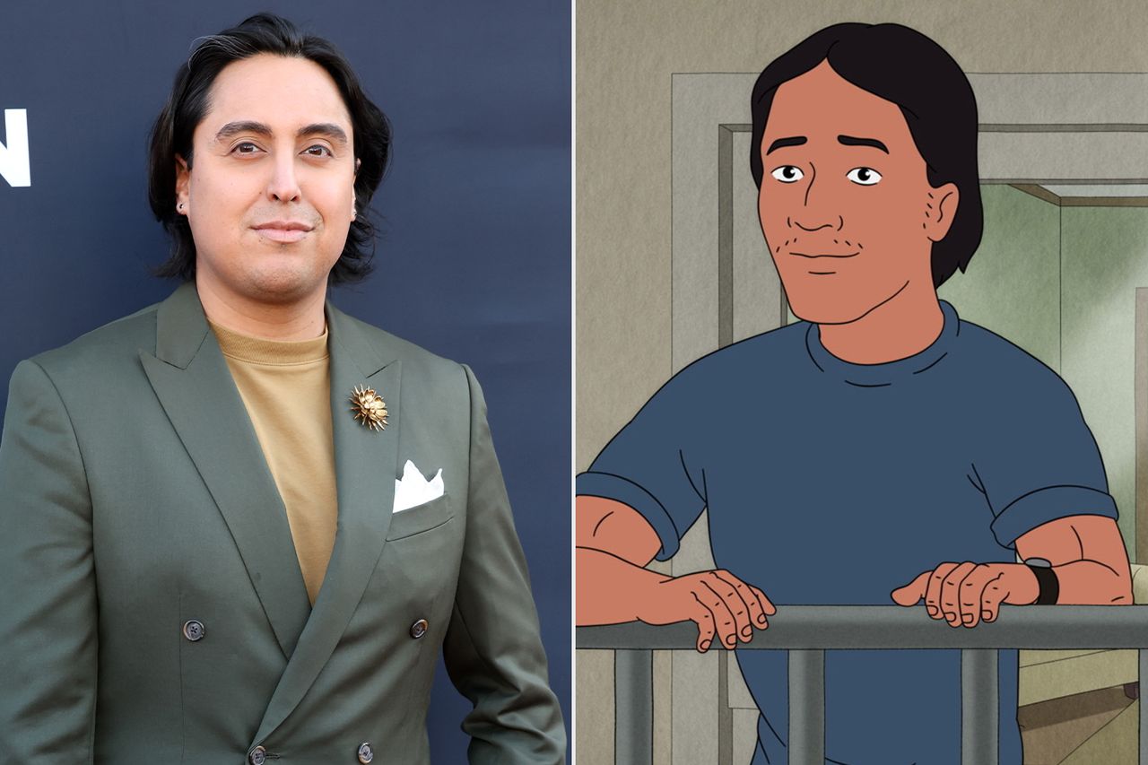 Tai Leclaire on March 24, 2023 in Los Angeles, California; Joseph Gribble in King of the Hill.
