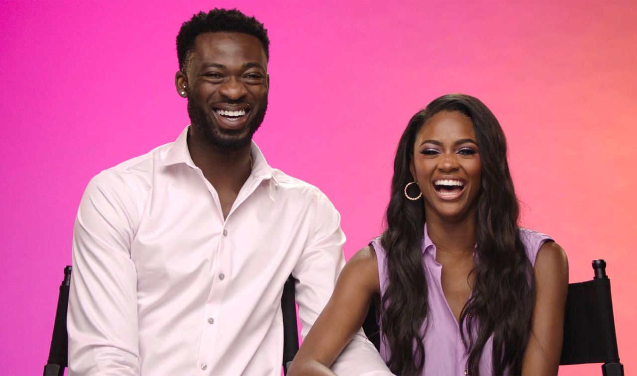 Dotun Olubeko and Charity Lawson of 'The Bachelorette'
