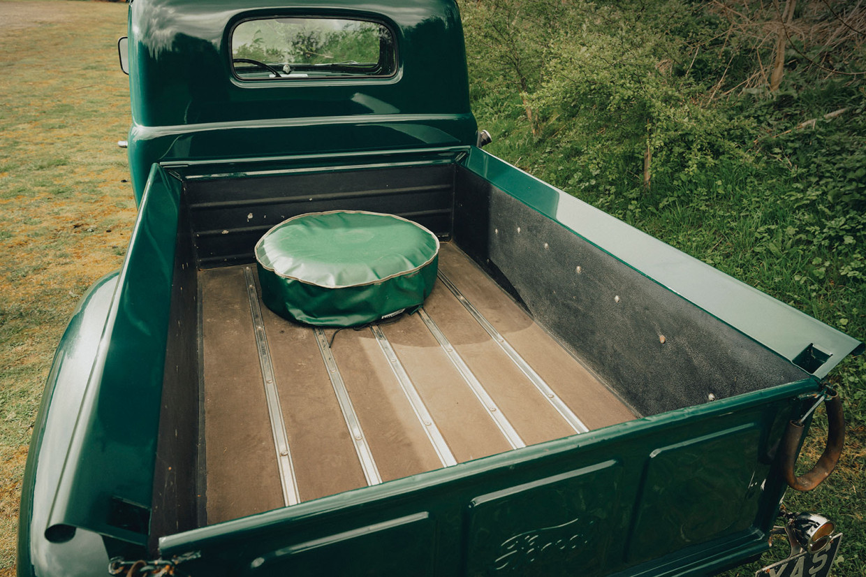 The Ford F-Series classic pick-up truck’s load bay