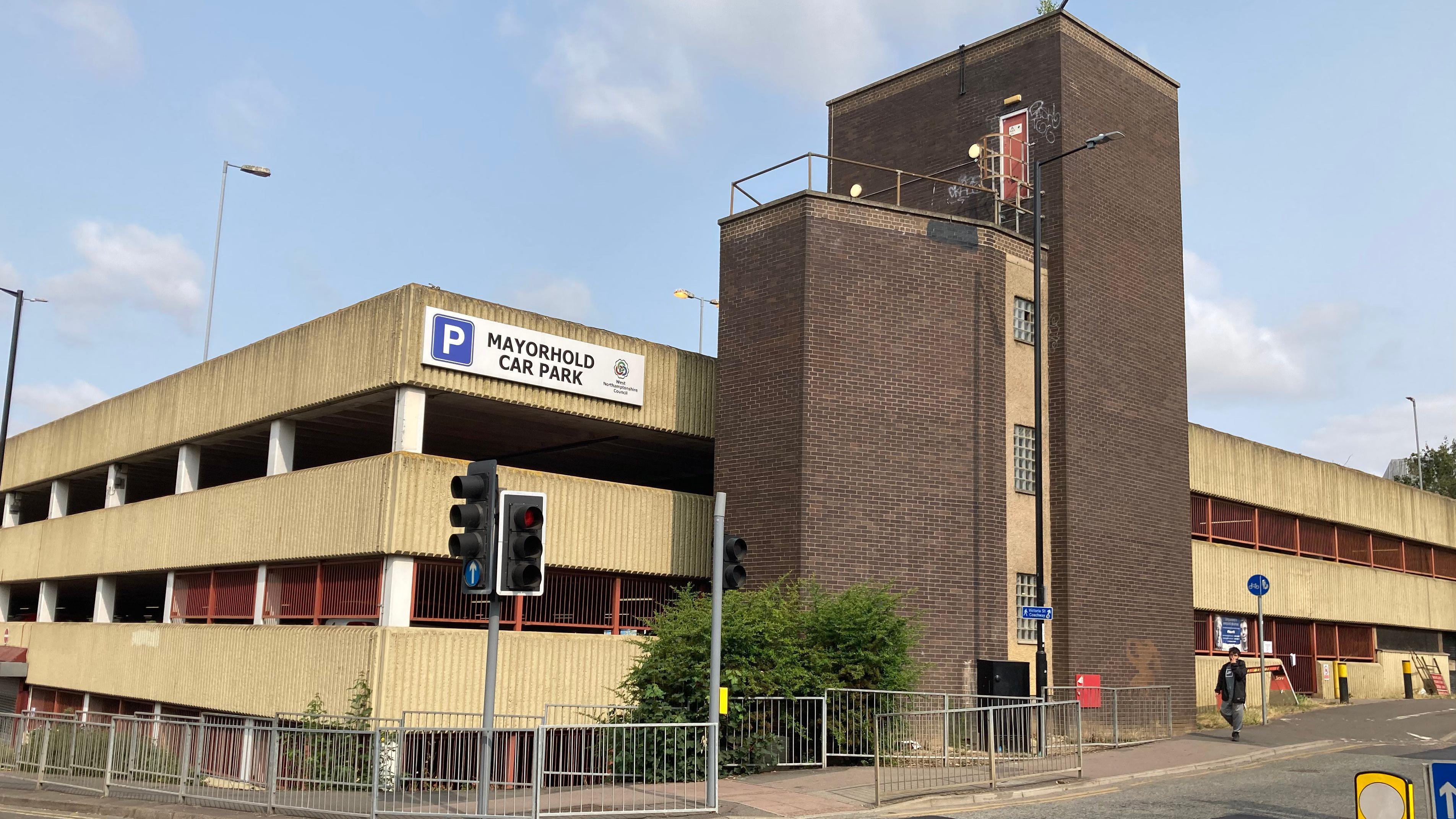 The car park is due to be demolished next year