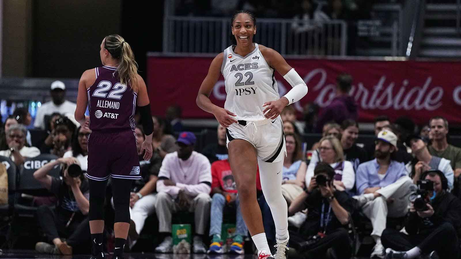 Aces’ A’ja Wilson admits she was surprised by Tempo fans’ reception