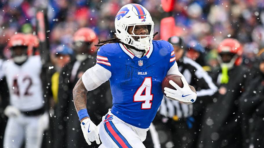 Buffalo Bills running back James Cook III