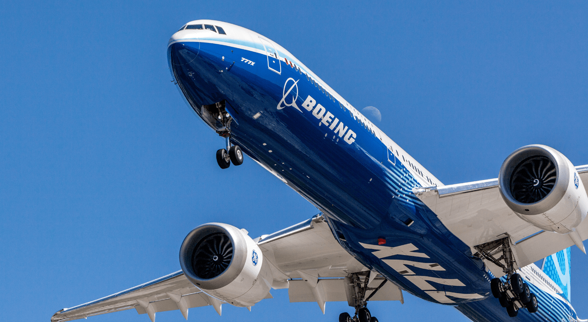 Boeing 777X airplane ©Adobe Stock Images