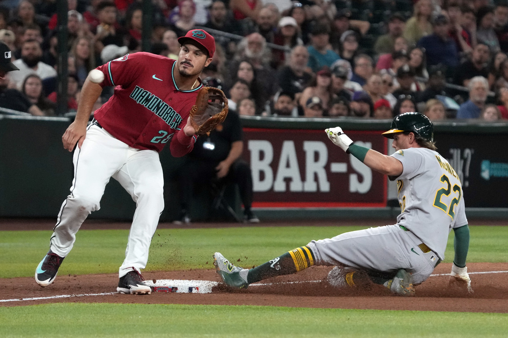 Athletics Diamondbacks Baseball