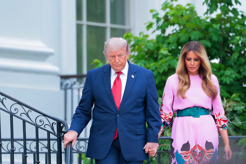 Donald and Melania Trump are said to sleep in separate rooms