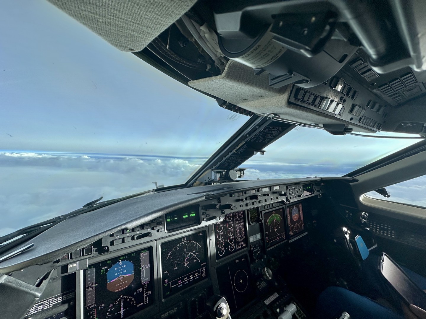 Clip depicted as Typhoon Bavi from passenger plane is AI-generated
