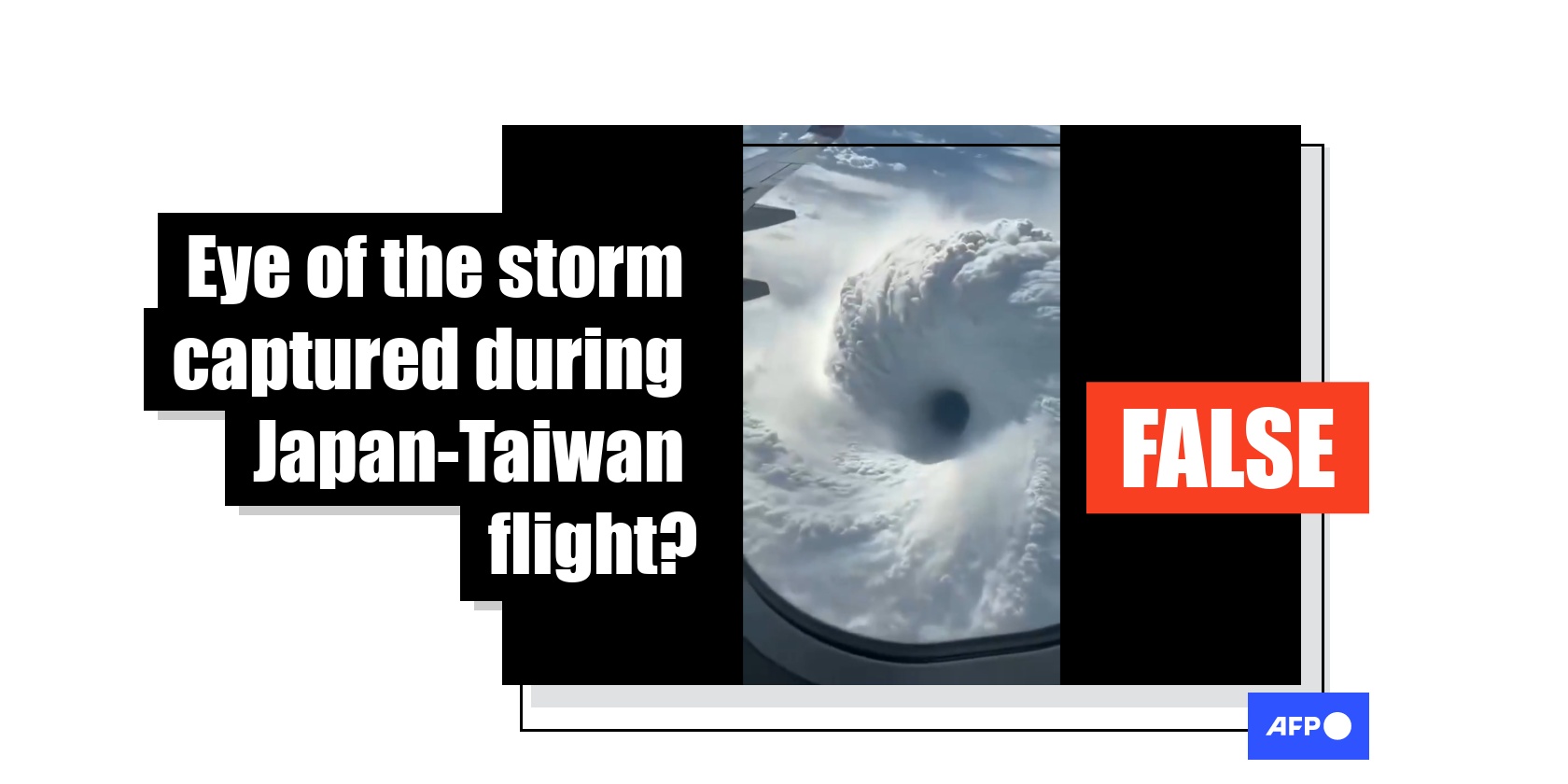 Clip depicted as Typhoon Bavi from passenger plane is AI-generated