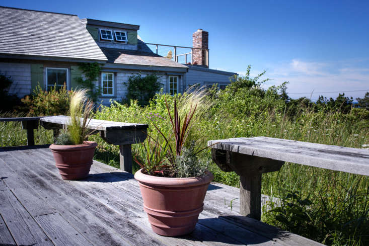 Cape Cod Cottage Garden deck