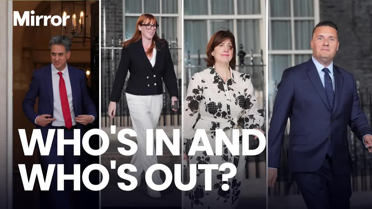 Andy Burnham's cabinet shuffles: Rayner returns, Reeves out