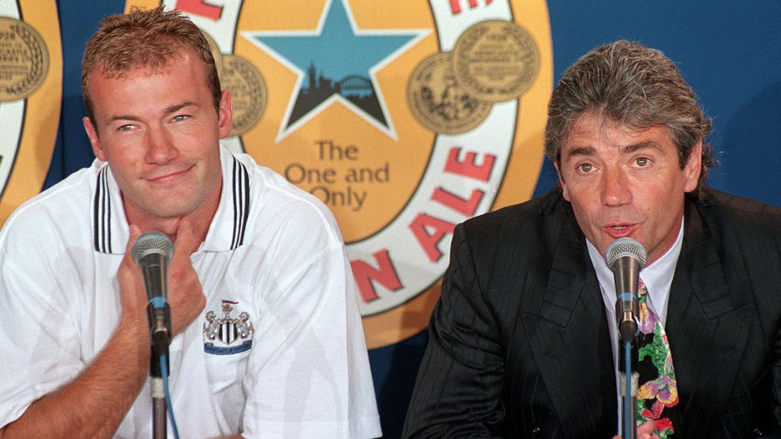 Kevin Keegan was manager when Alan Shearer signed for the club in 1996