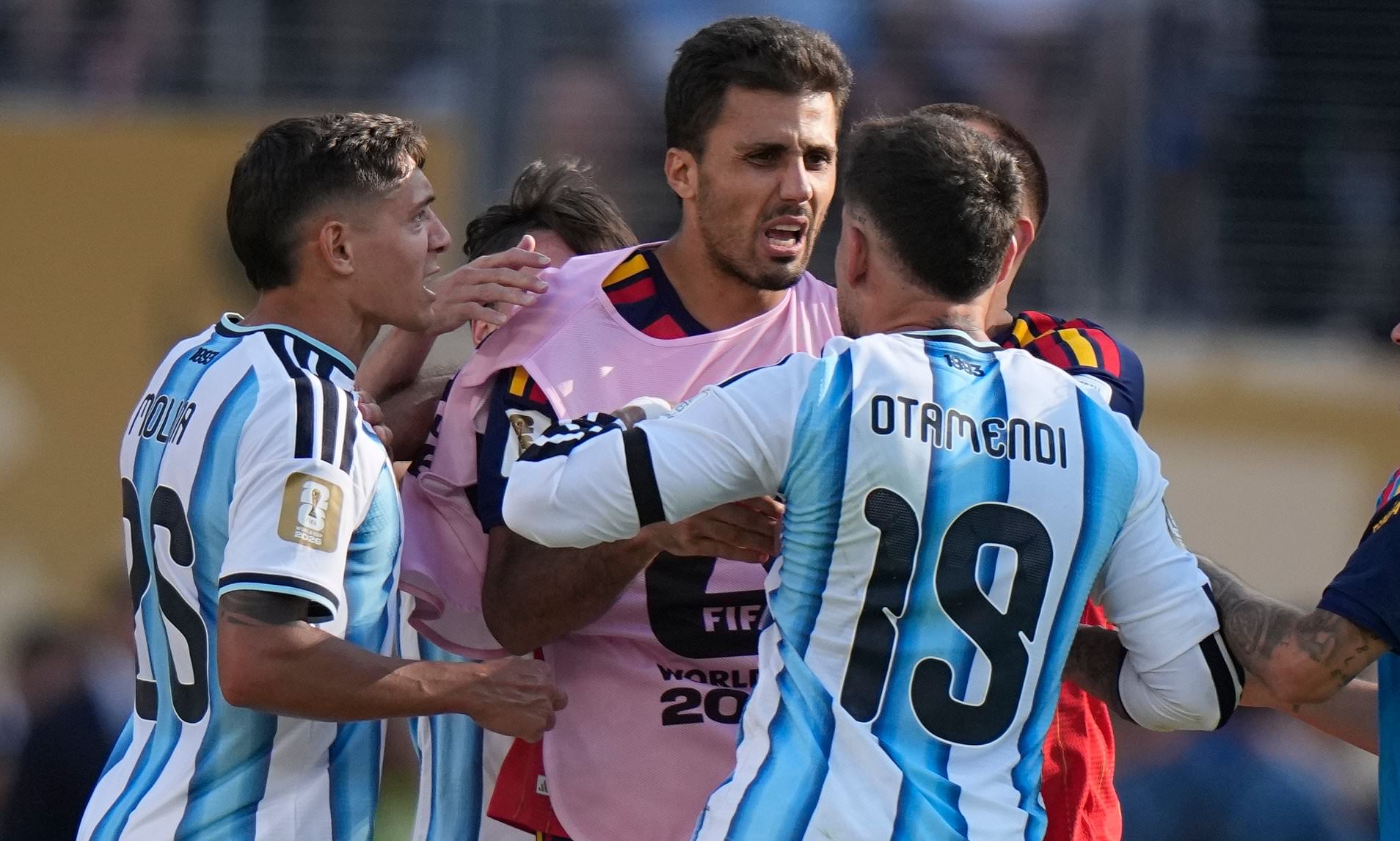 Argentina's violent stars at risk of huge ban after World Cup final