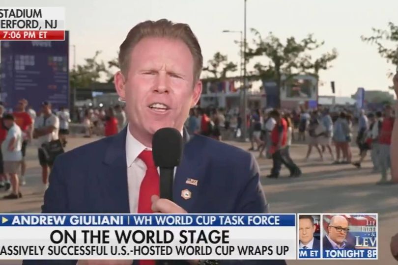 Andrew Giuliani praised Donald Trump repeatedly