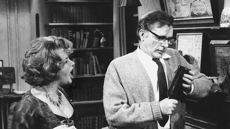 Martha screaming at George in Who's Afraid of Virginia Woolf?