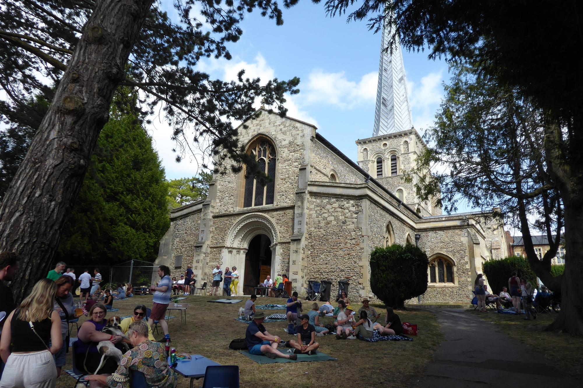 The event was held at St Mary's Church. Photo: Mike Goldwater