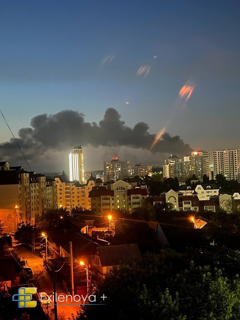 Missiles and drones target multiple Russian regions overnight