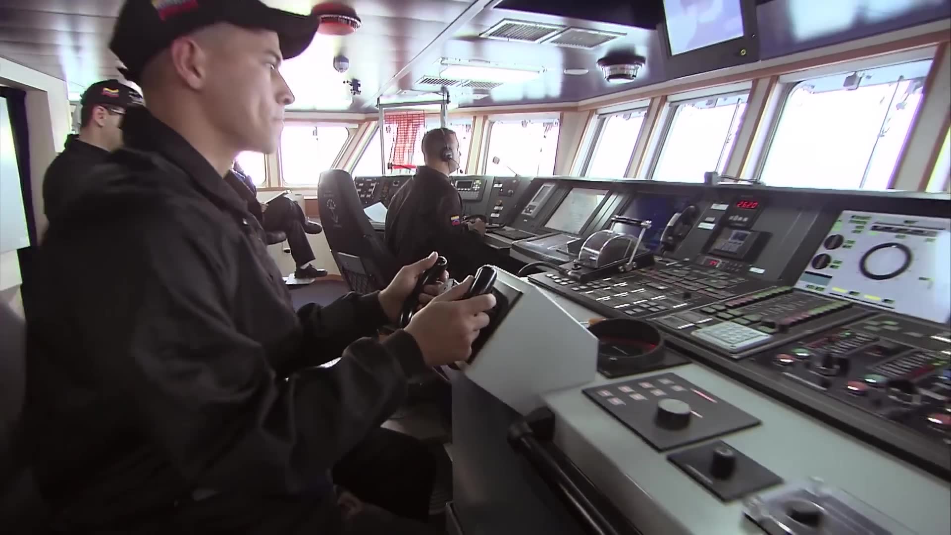 When Somali pirates shot at a Navy gunship crew