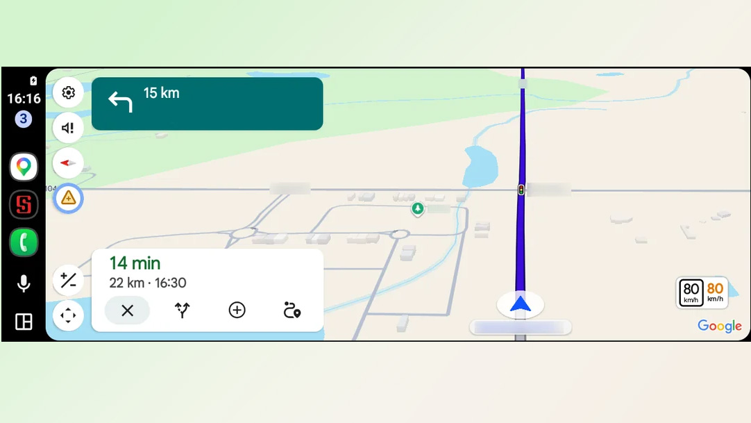 Google Maps Android Auto