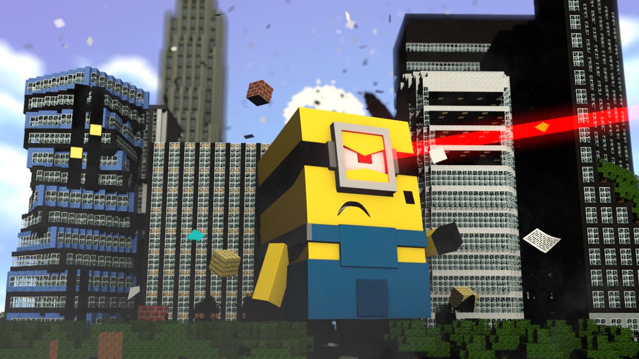 Minecraft: Os minions gigantes! - (Vida de herói #1)