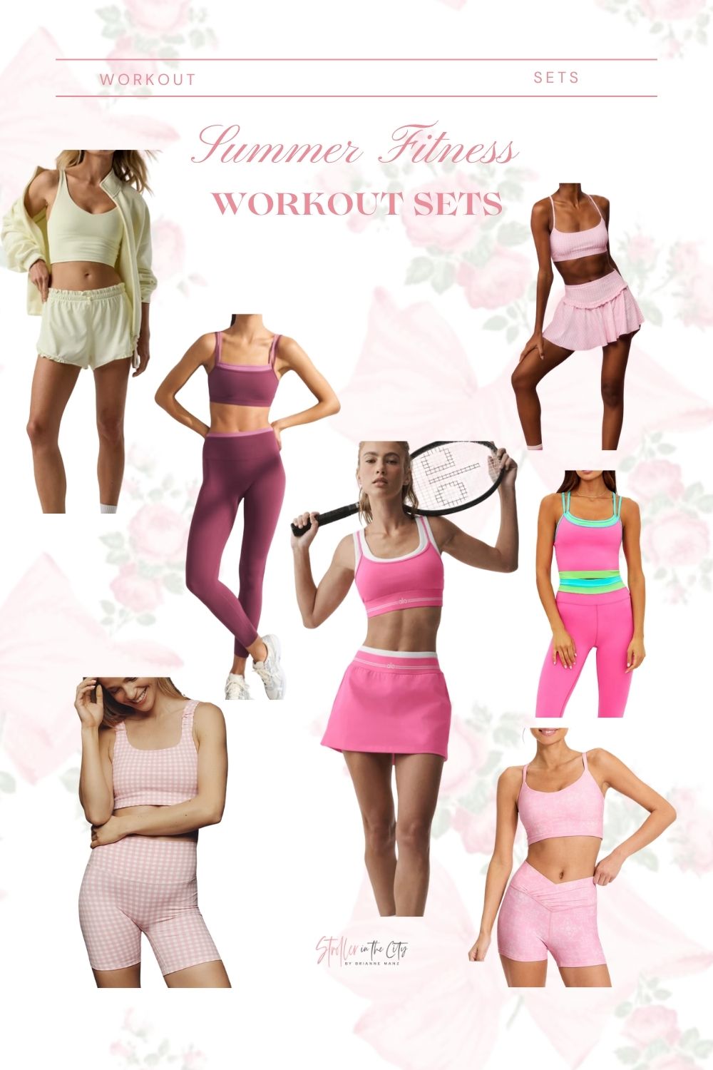 Matching Workout Sets for Summer