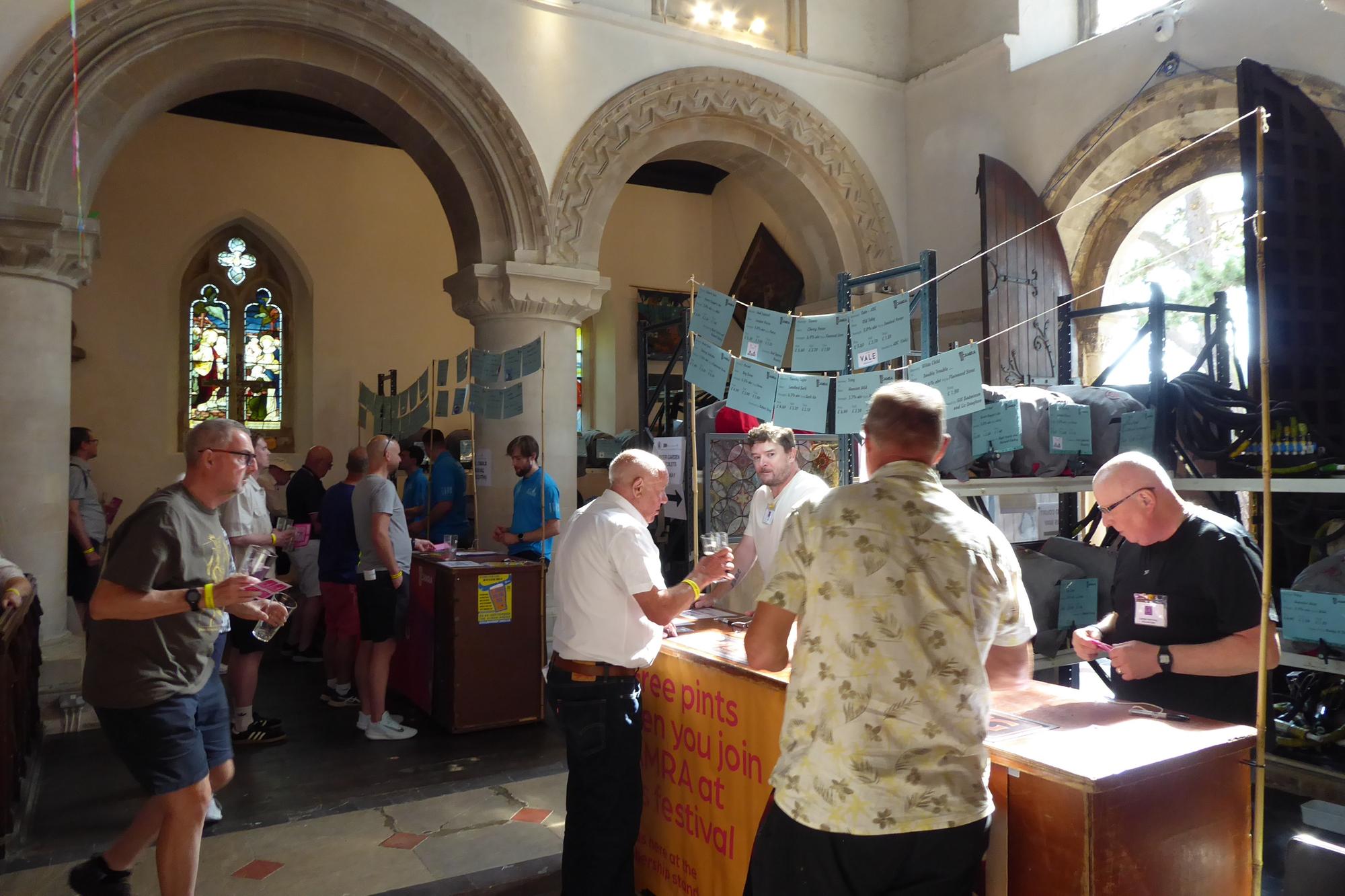 Pictures from fourth annual Hemel Hempstead Old Town Beer Festival