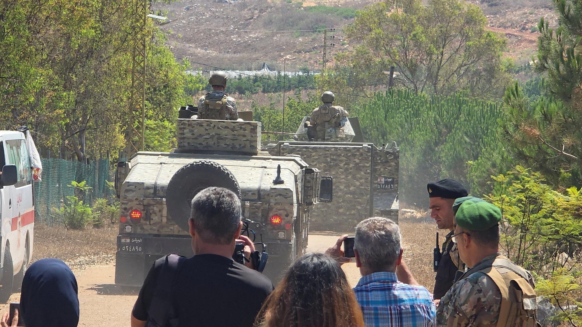 Lebanese army says troops deploying in 'pilot zone' after Israeli withdrawal