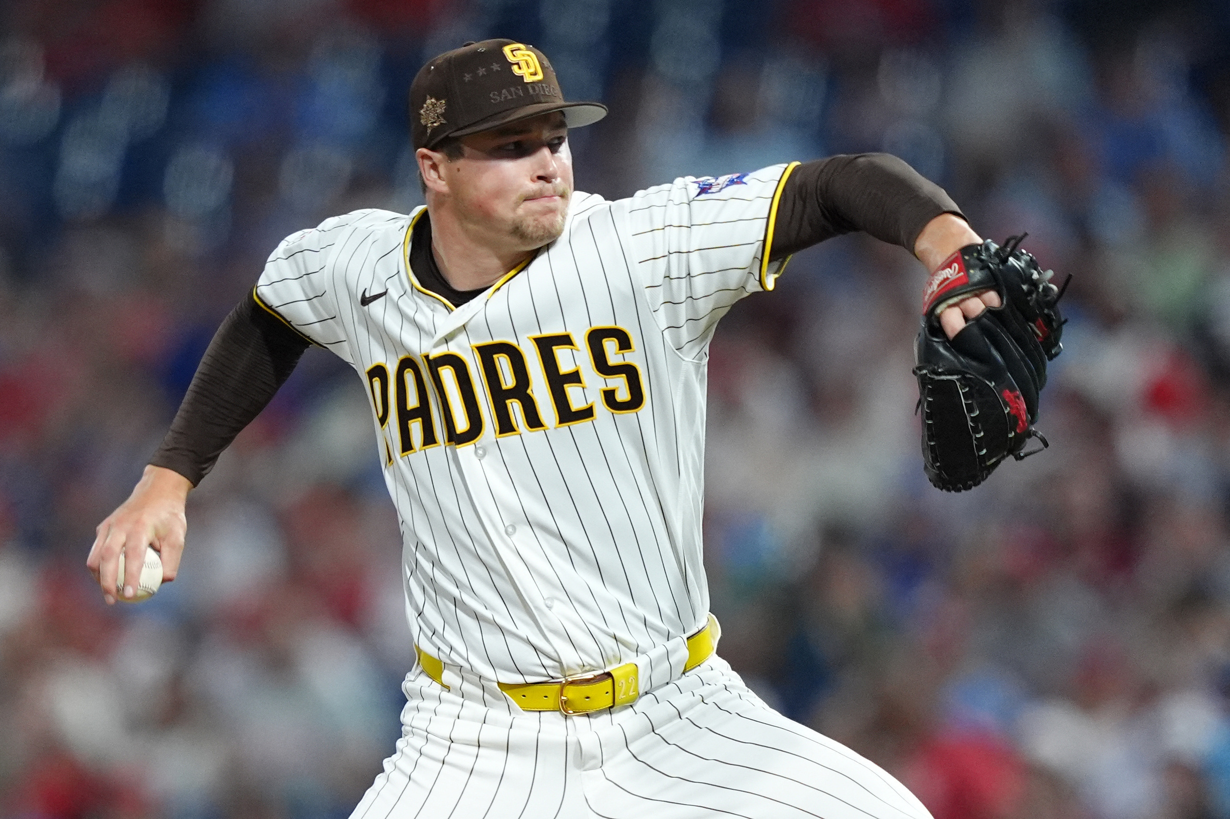 San Diego Padres pitcher Mason Miller.