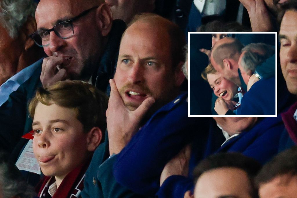 Prince William and Prince George
