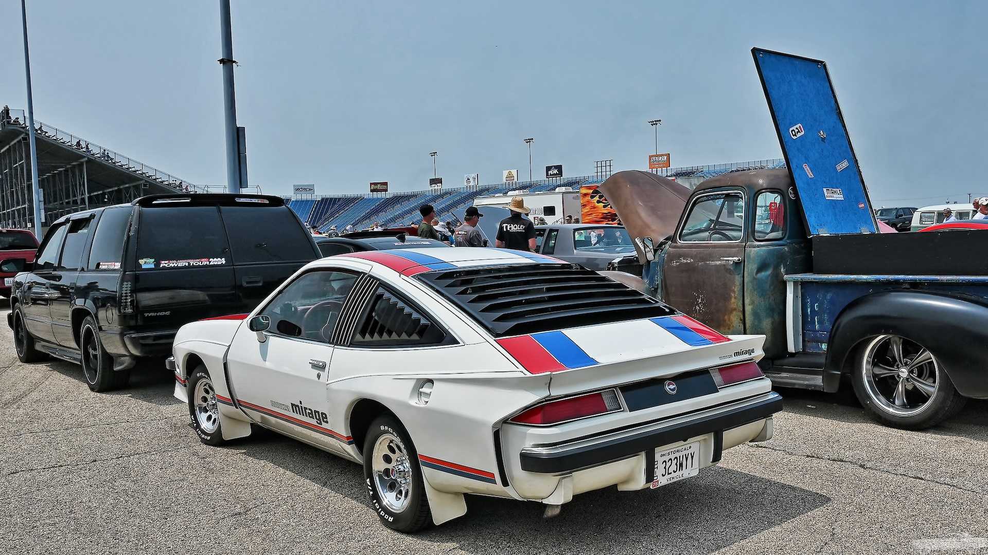 1977 Chevrolet Monza Mirage rear three-quarter