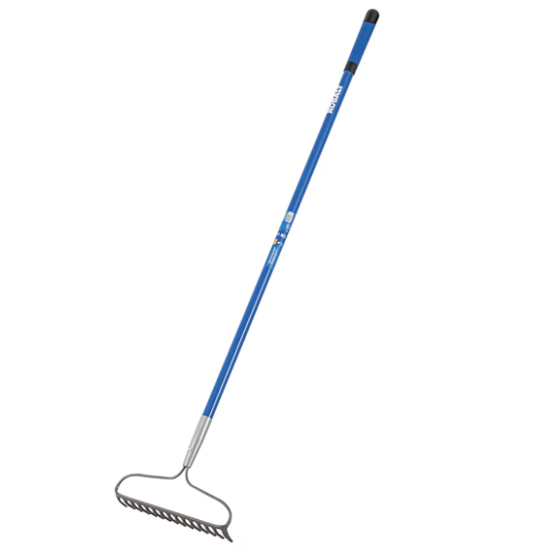 Kobalt Fibrelass-Handle Forged Steel Bow Rake