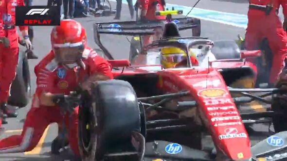 The mechanic escaped injury