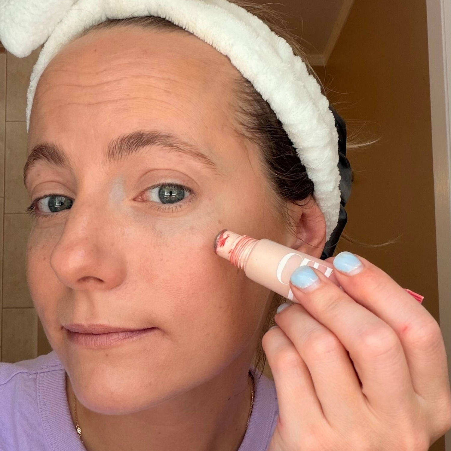 Dibs Beauty Cool Blush Serum Cheek Stain (Courtesy of Nicole Kelleher)